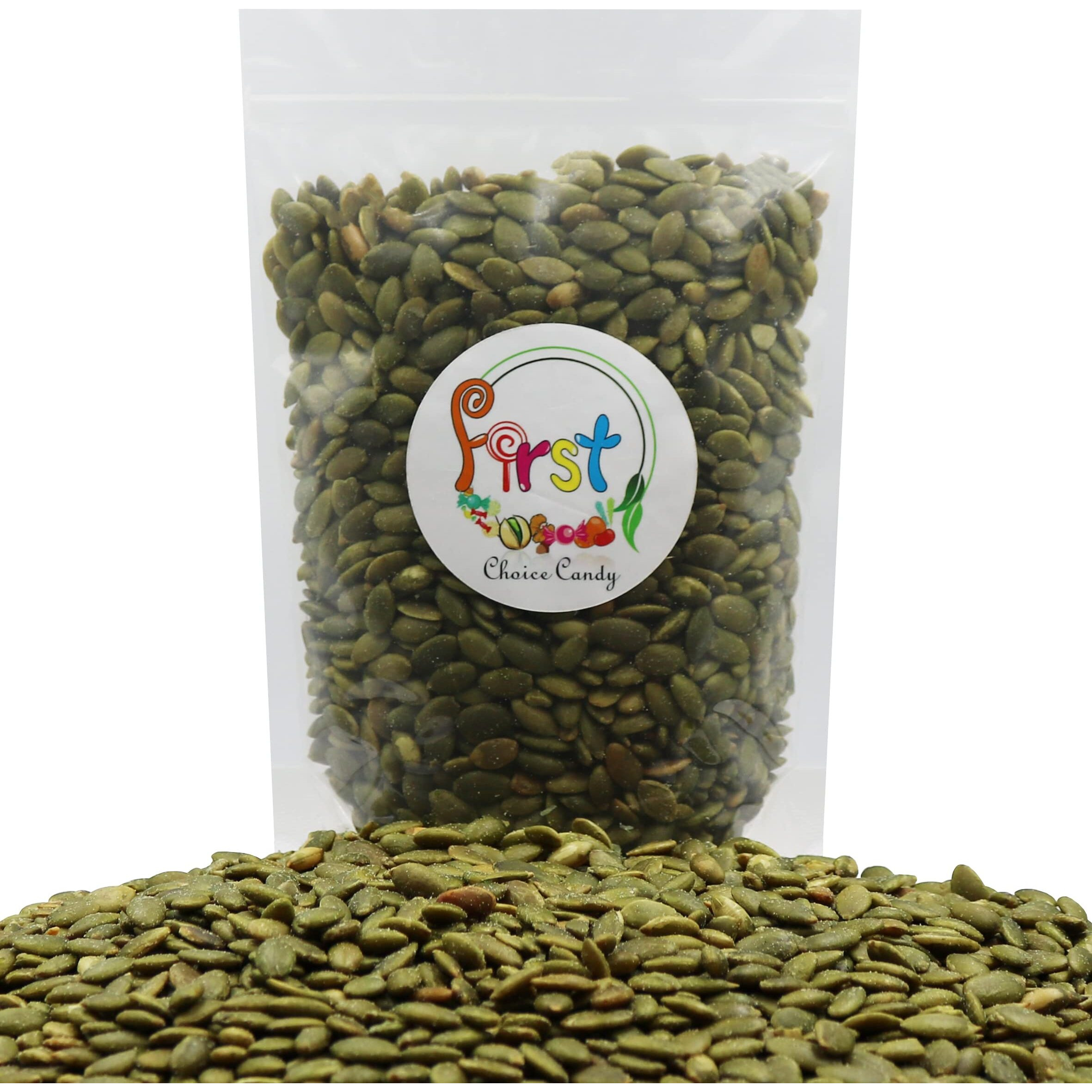 Firstchoicecandy Roasted And Salted Kernel Pumpkin Seeds (Pepitas) 3 Pound