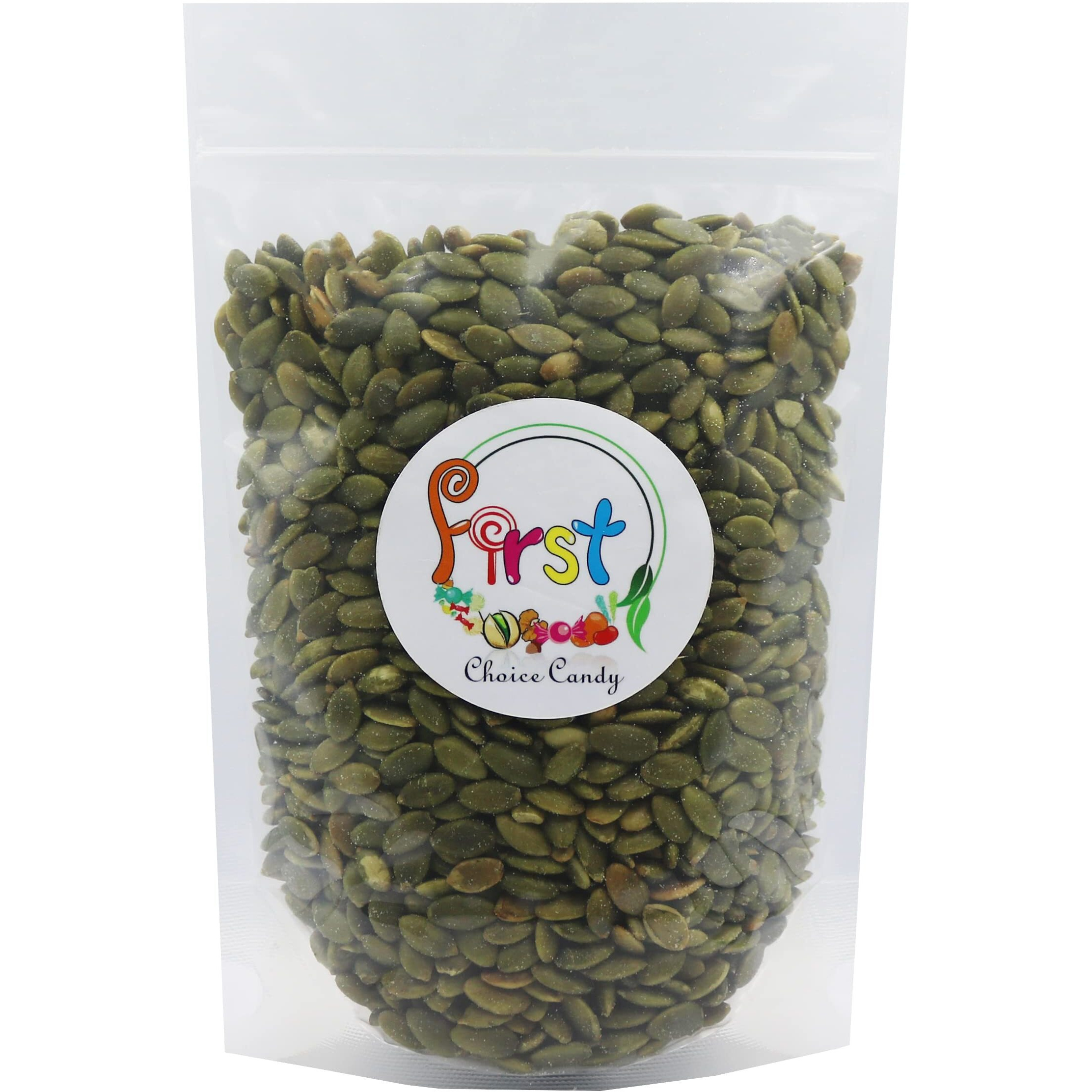 Firstchoicecandy Roasted And Salted Kernel Pumpkin Seeds (Pepitas) 3 Pound