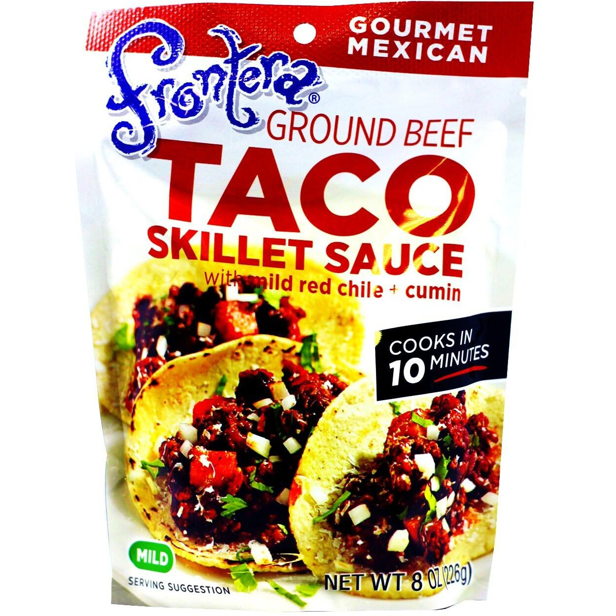 Frontera, Skillet Sauce With Mild Red Chile And Cumin, 8-Ounce (Pack Of 6)