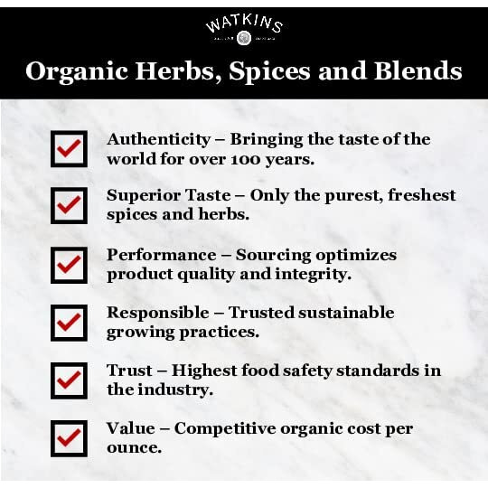 Watkins Organic Garlic Powder, 9.1 Oz., 1-Pack