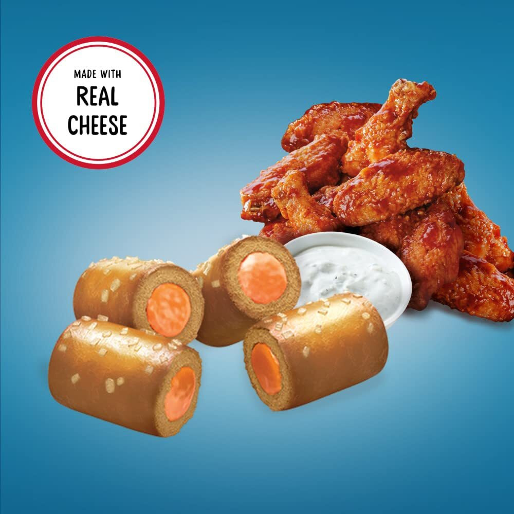 Combos Buffalo Blue Cheese Pretzel Baked Snacks 6.3-Ounce Bag (Pack Of 12)