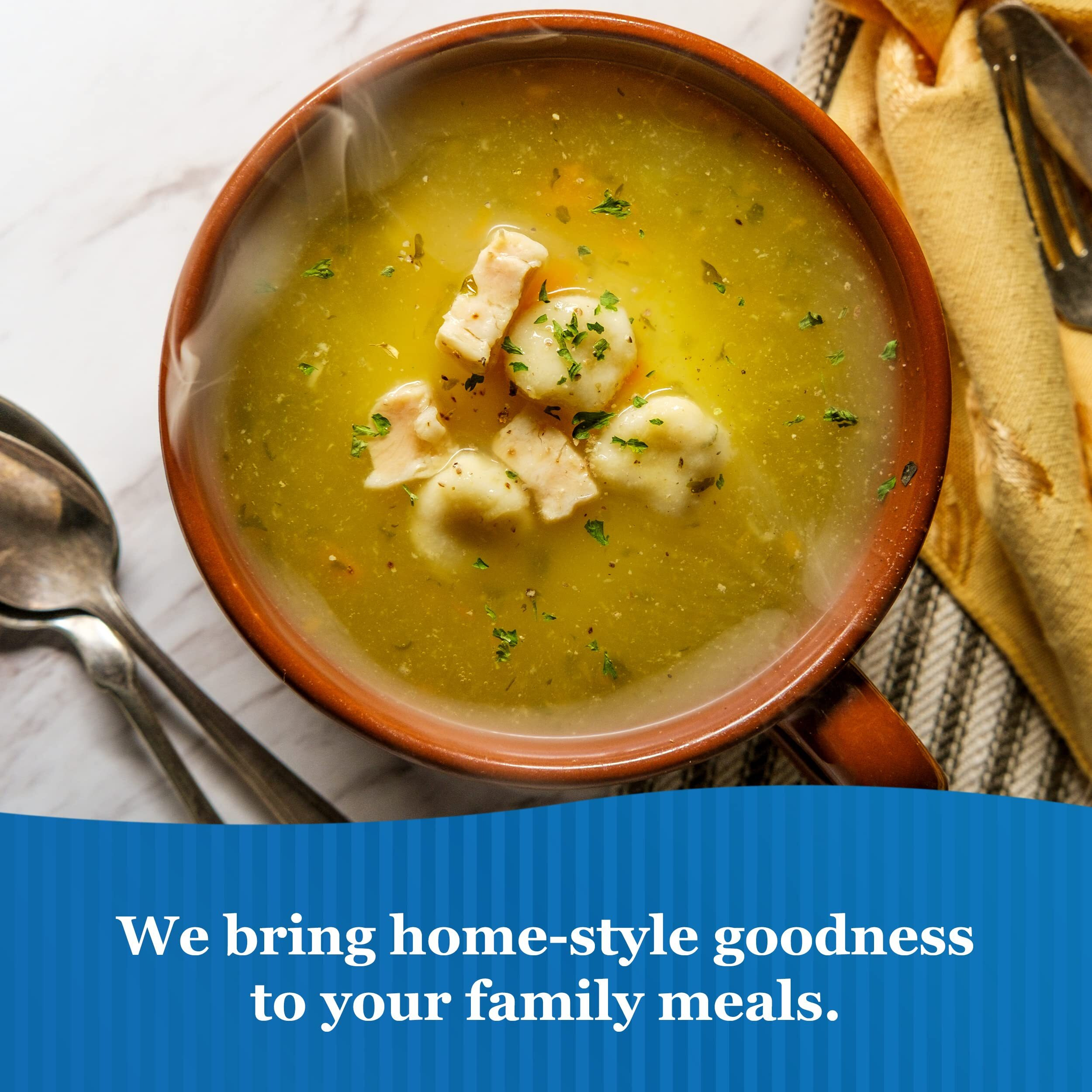 Sweet Sue Chicken & Dumplings, 24 Oz Can (Pack Of 12) - 14G Protein Per Serving - Made From Scratch Soup Recipe, Ready To Eat Meal