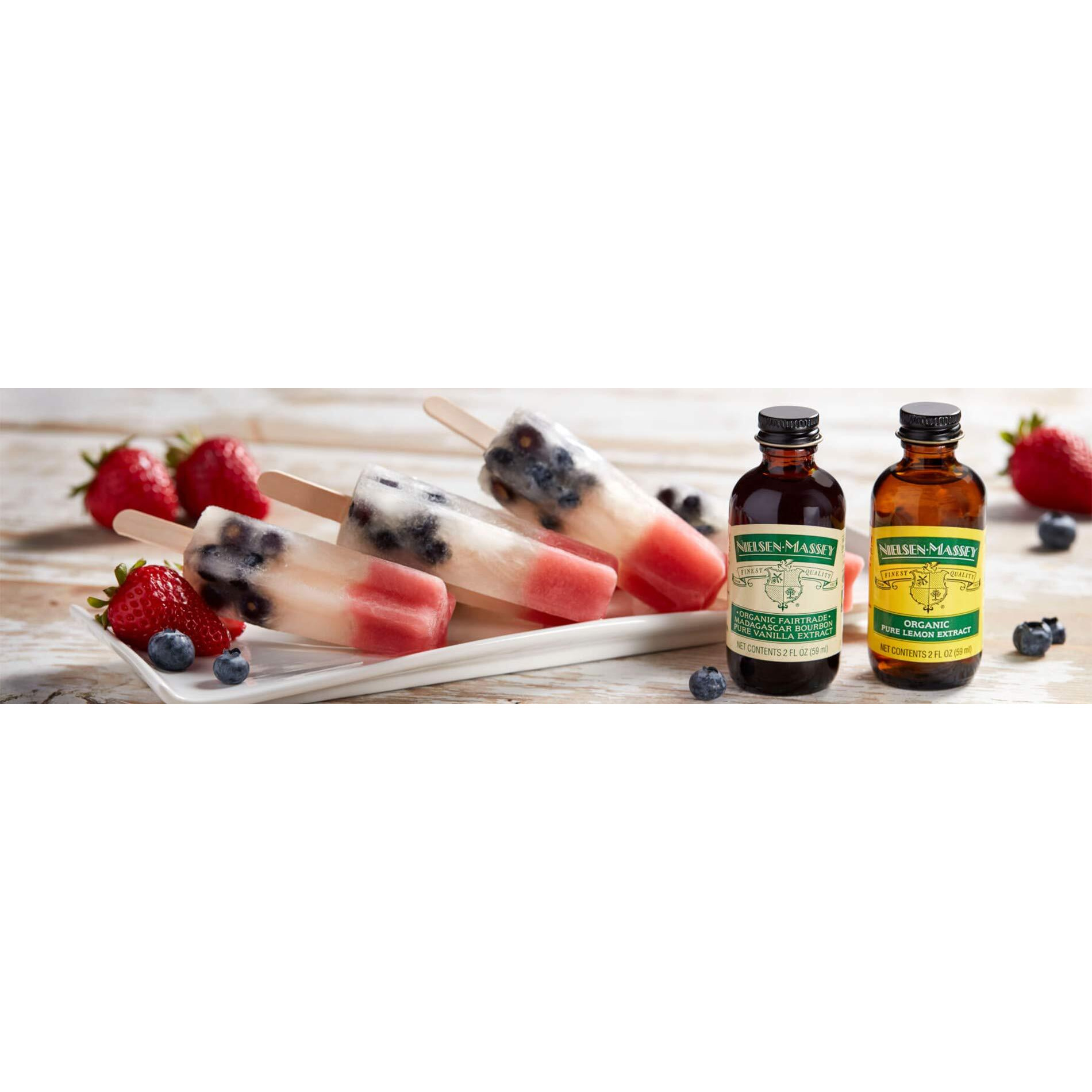 Nielsen-Massey Organic Fairtrade Madagascar Bourbon Pure Vanilla Extract For Baking And Cooking, 8 Ounce Bottle