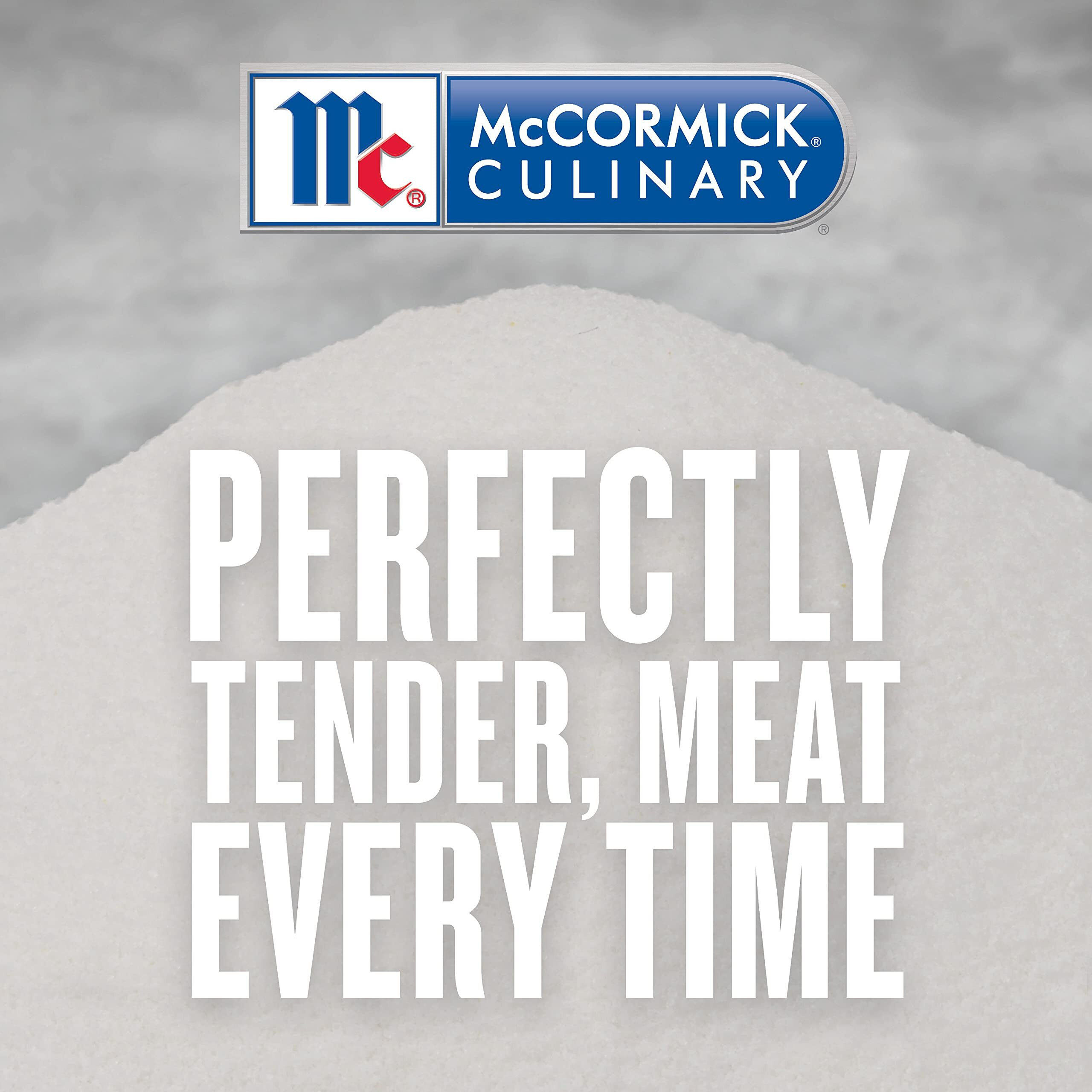 Mccormick Culinary Unseasoned Meat Tenderizer, 35 Oz - One 35 Ounce Container Of Meat Tenderizer Seasoning, Perfect For Fall-Off-The-Bone Meat