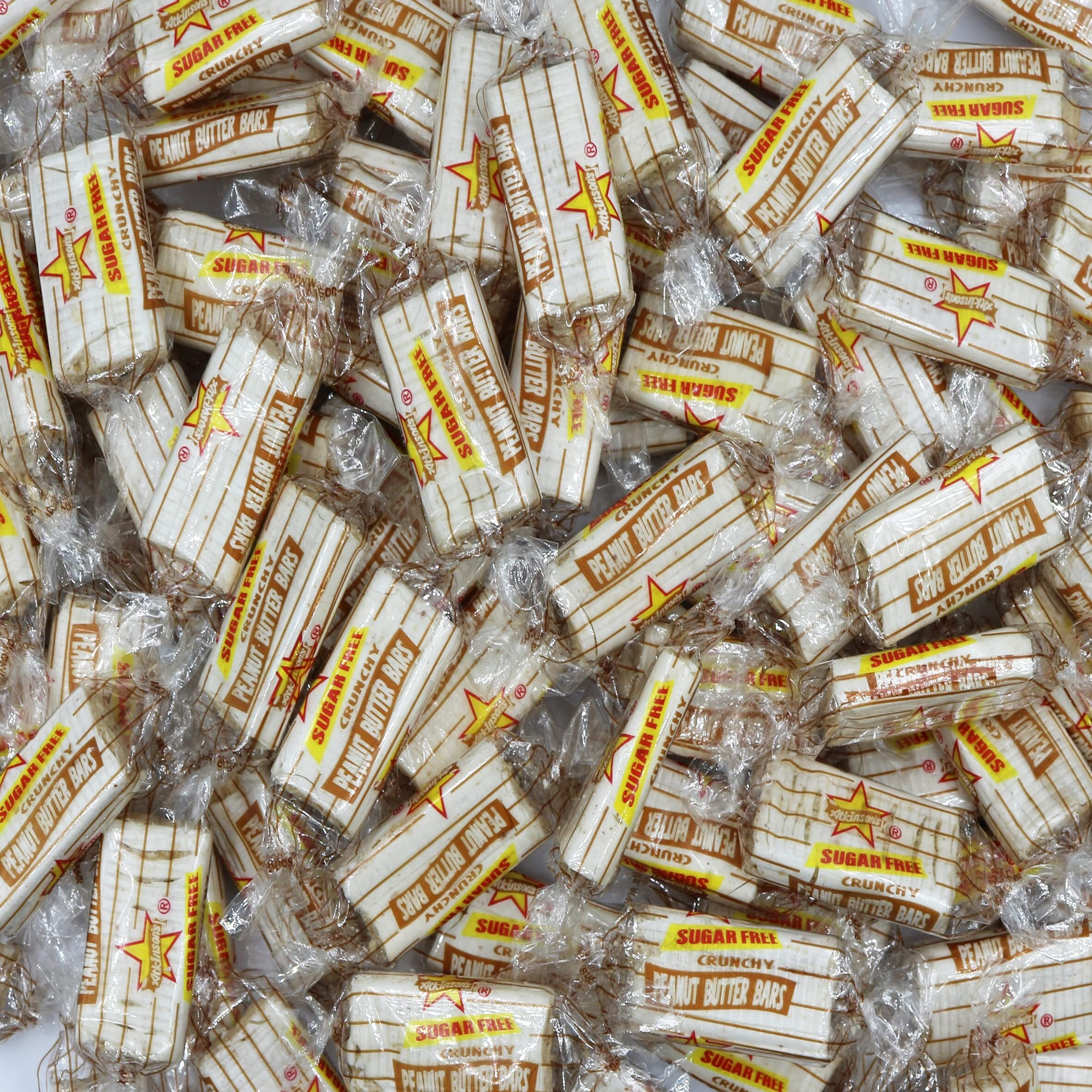 Firstchoicecandy Sugar Free Peanut Butter Bar 2 Pound