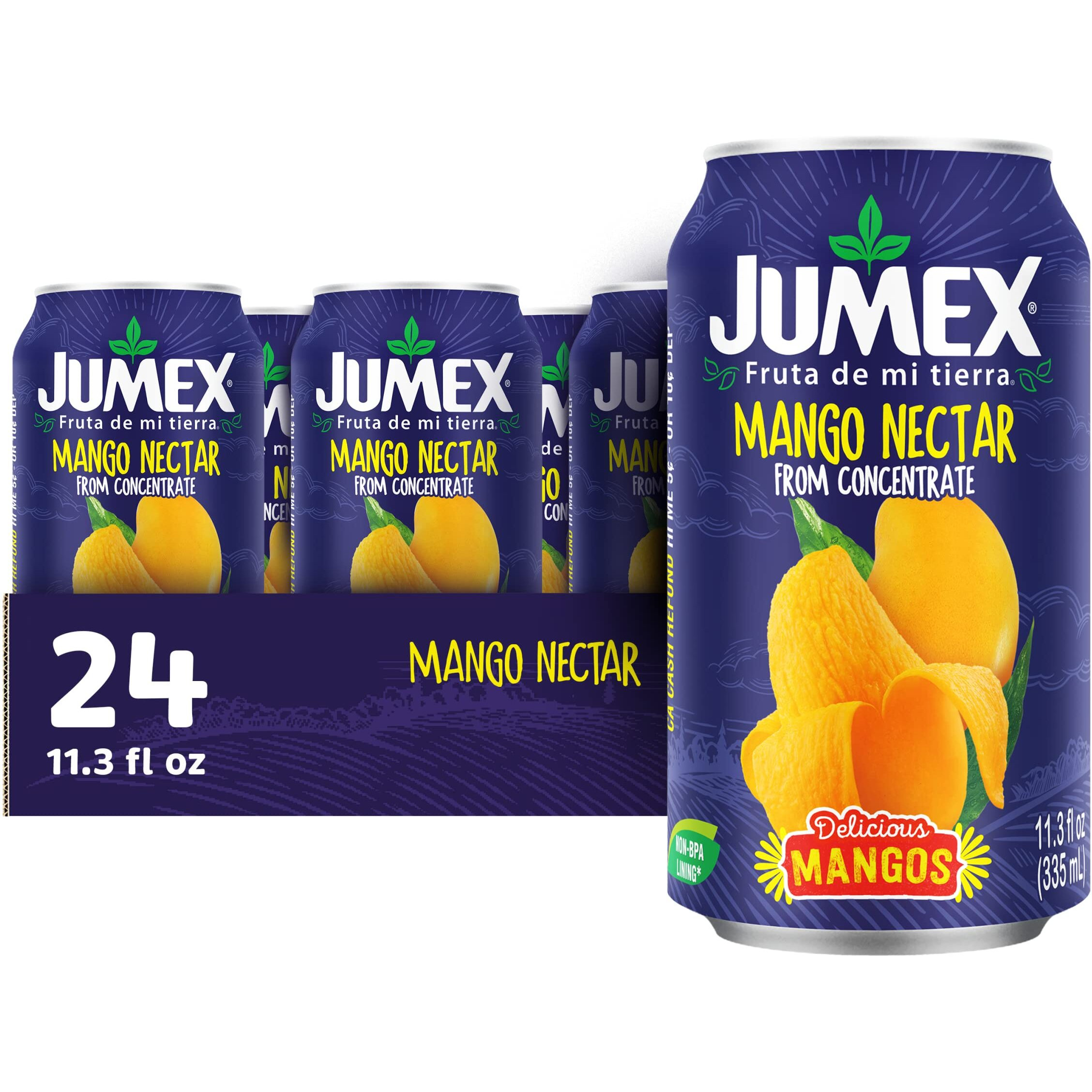 Jumex Mango Nectar, 11.3 Fl Oz Cans (Pack Of 24)
