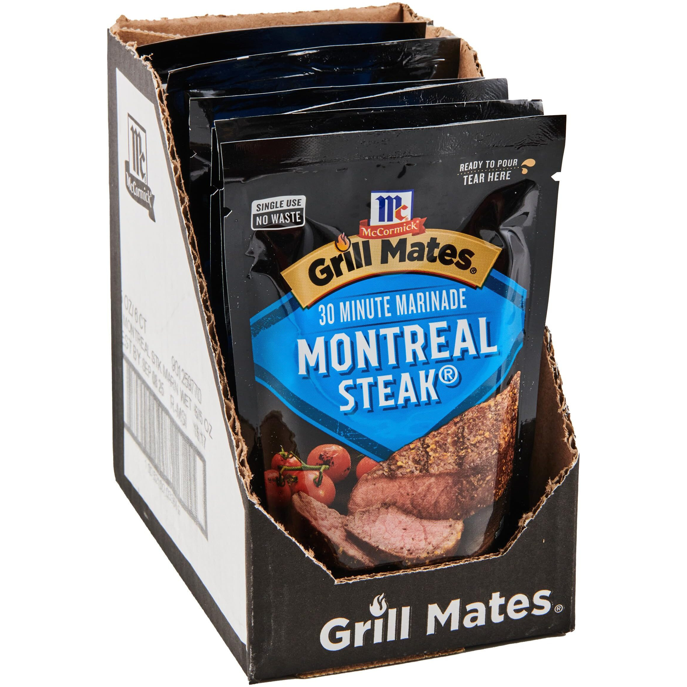 Mccormick Grill Mates Montreal Steak 30 Minute Marinade, 5 Oz (Pack Of 6)