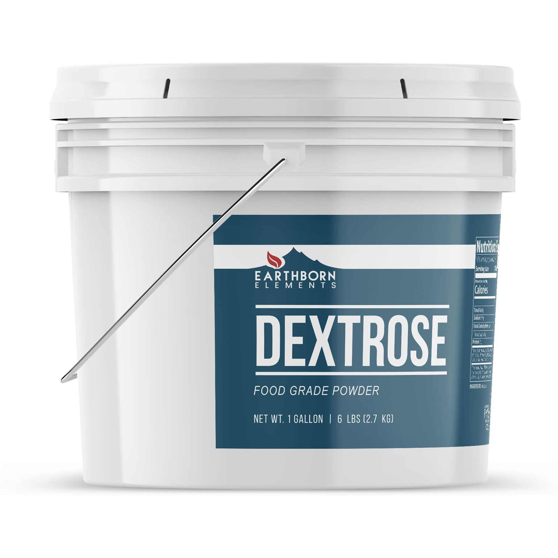 Earthborn Elements Dextrose (1 Gallon), Sugar Substitute, Always Pure, Workout Boost