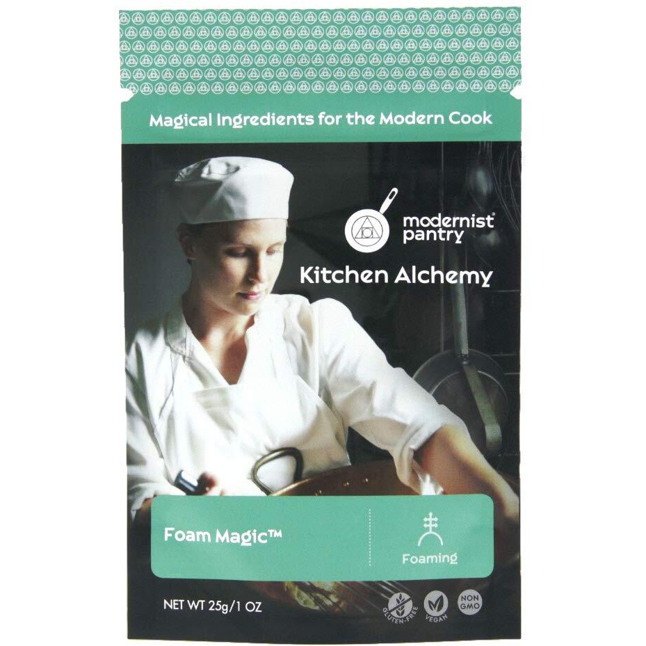 Foam Magic  Non-Gmo Gluten-Free Vegan - 25G/1Oz (Create Stable Hot Or Cold Culinary Foams From Most Liquids)