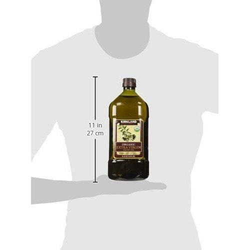 Kirkland Signature 2 X Organic Extra Virgin Olive Oil, 2 Liters