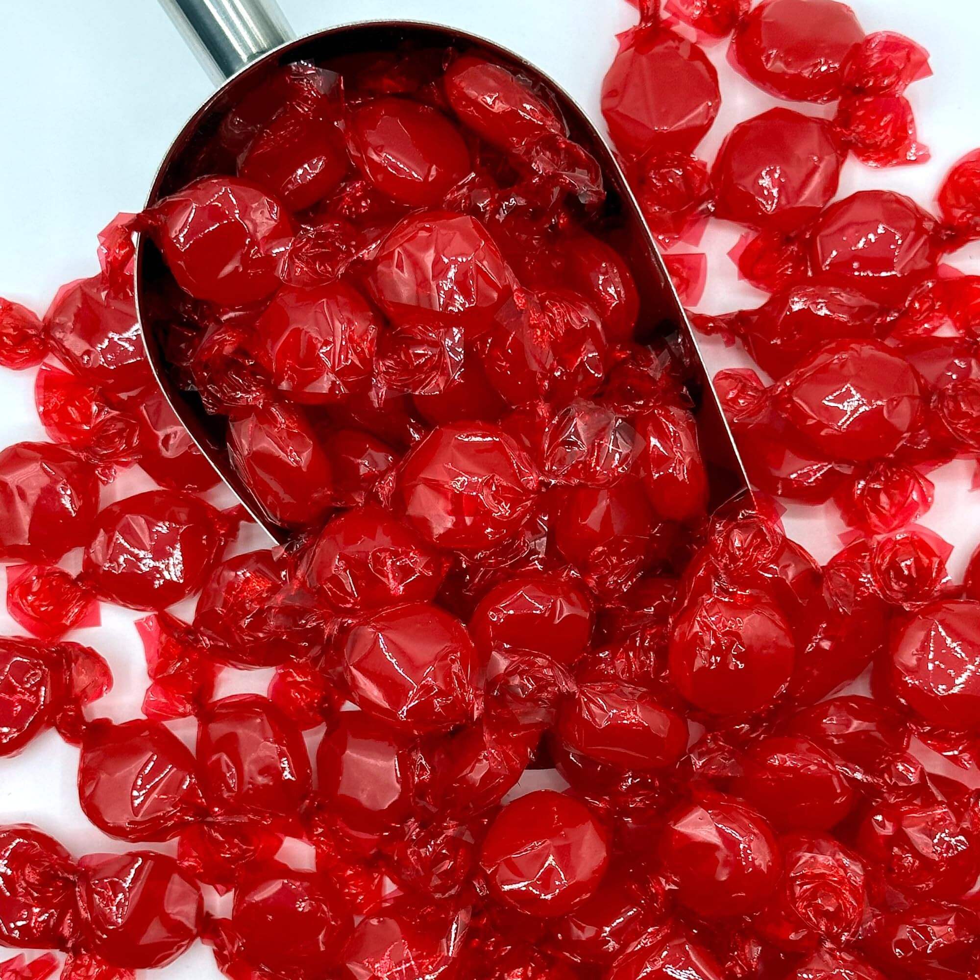 Cinnamon Discs Hard Candy - Bulk 2 Pounds Individually Wrapped Red Cinnamon Candy Disks (Approx 150 Pieces)