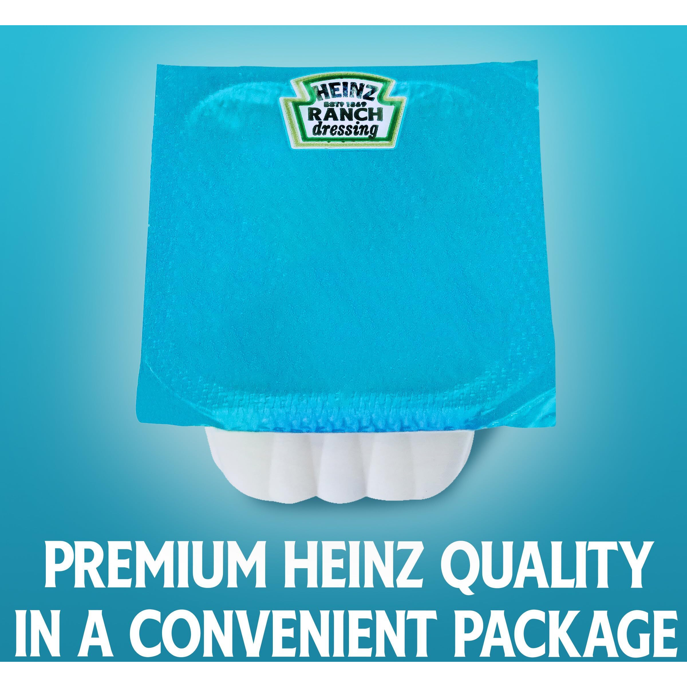 Heinz Ranch Dressing (0.75Oz Packets, Pack Of 100)