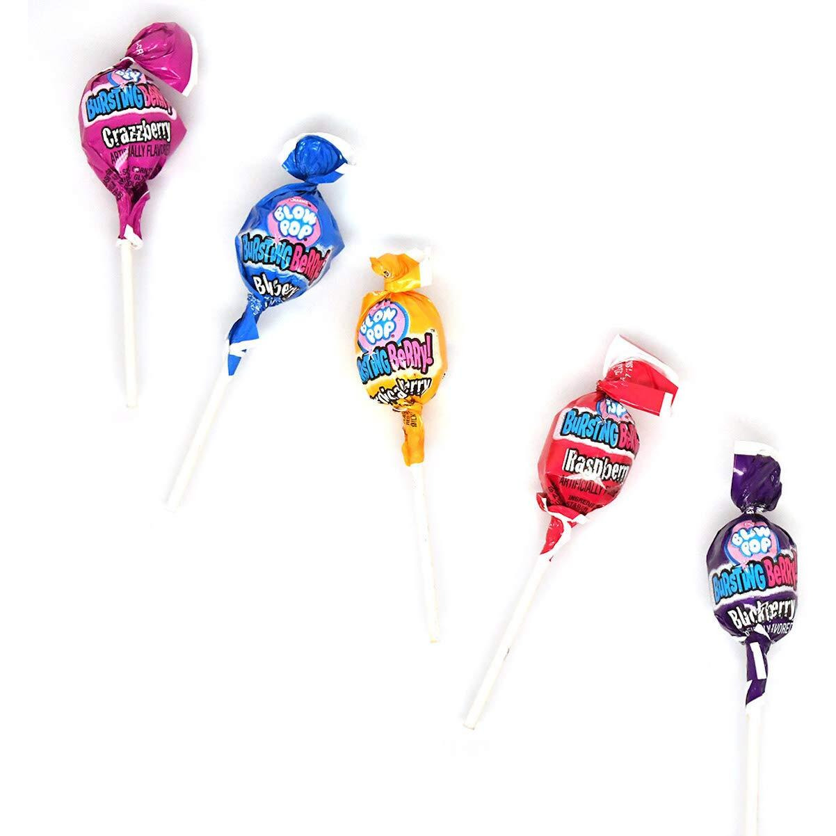 Charms Blow Pops, Bursting Berry Flavor, Multicolor, 48 Count (Pack Of 1)