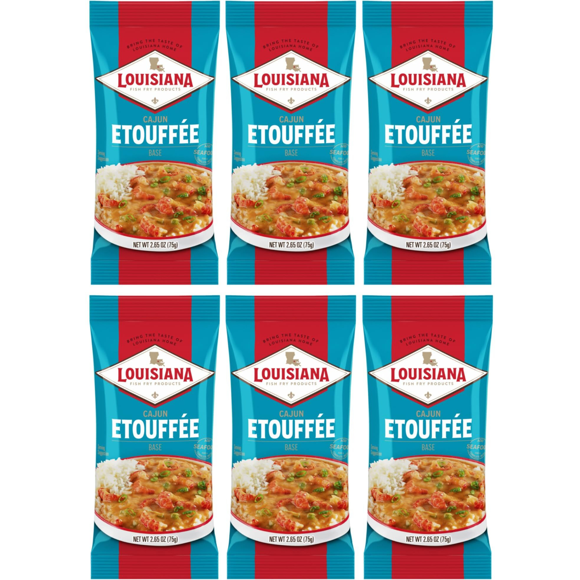 Louisiana Mix Cajun Etouffee, 6-Pack