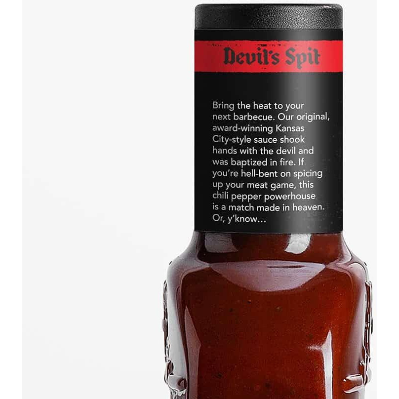 Famous Dave's Devil's Spit Bbq Sauce, 19 Ounce, Pack Of 6