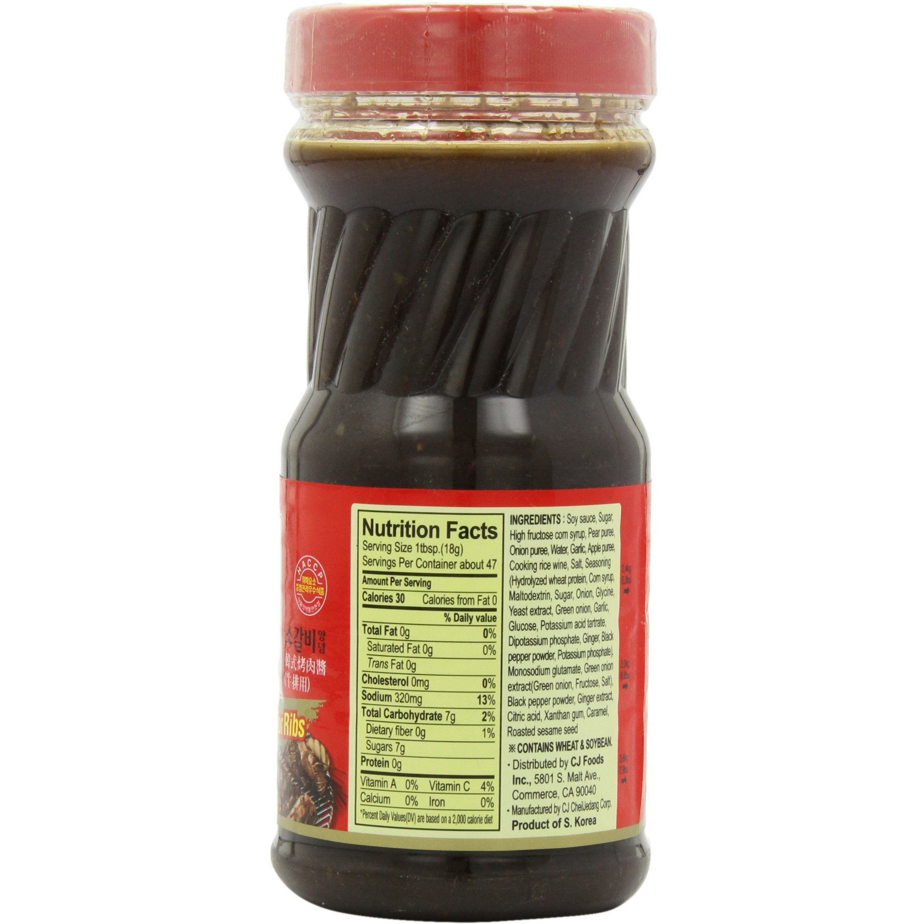 Cj Korean Bbq Sauce - Bulgogi, 29.63-Ounce Bottles (Pack Of 4)