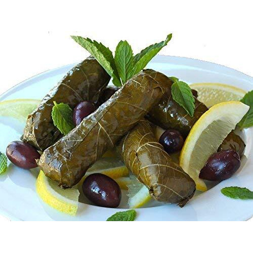 Sultan Vegetarian Stuffed Grape Leaves, Precooked Premium Dolma, Dolmades. Perfect For Mezze Platter, Serve Hot Or Cold, Appetizer Or Entr  E 14 Oz Pack Of 6