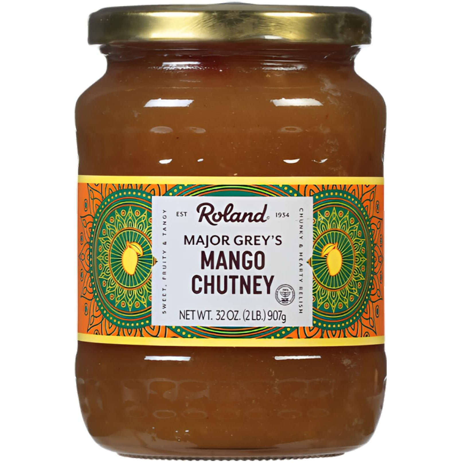 Roland Major Grey's Mango Chutney, 32 Ounce
