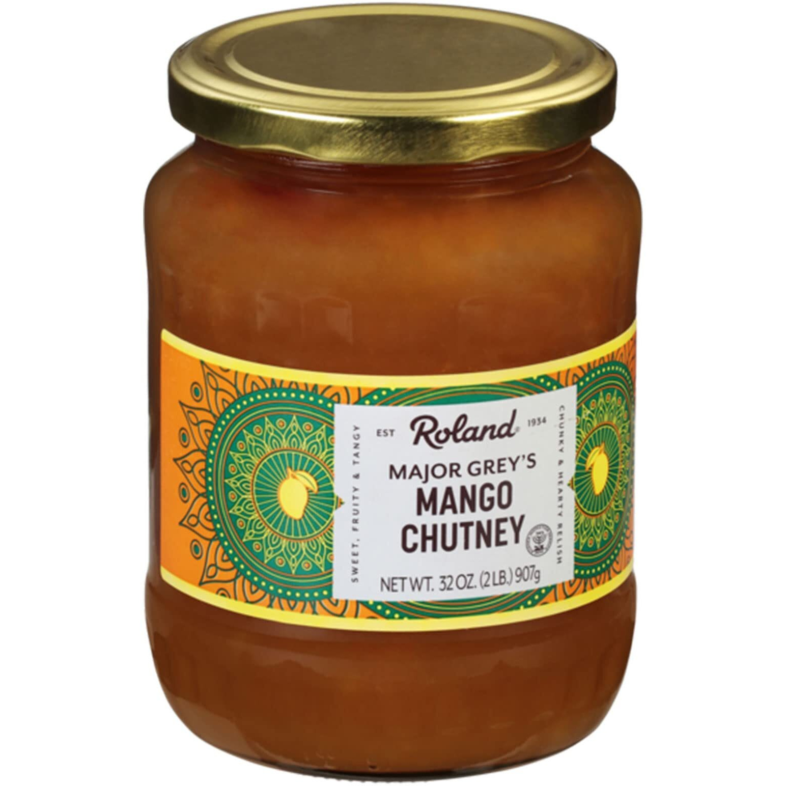 Roland Major Grey's Mango Chutney, 32 Ounce
