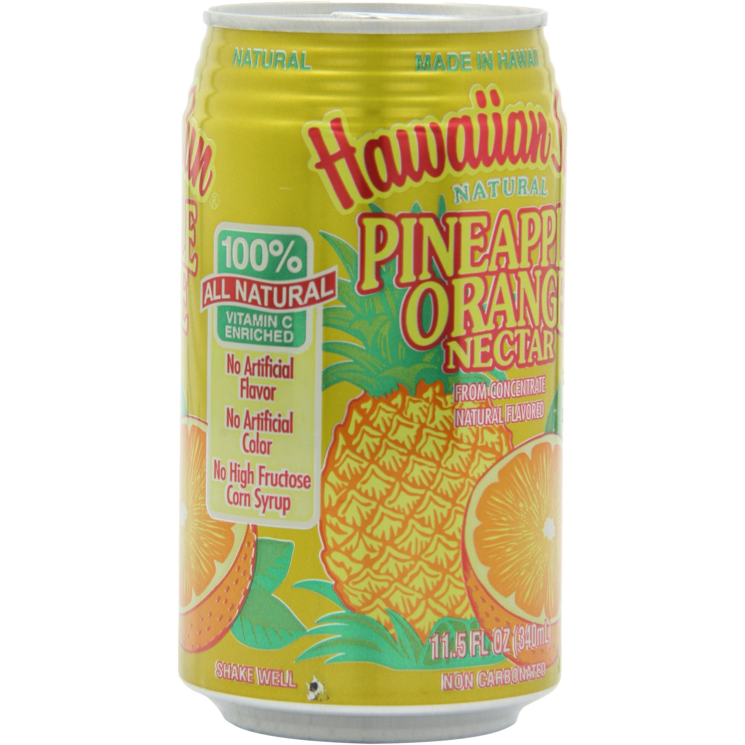 Hawaiian Sun Nectar, Pineapple-Orange, 11.5 Fl Oz (Pack Of 24)