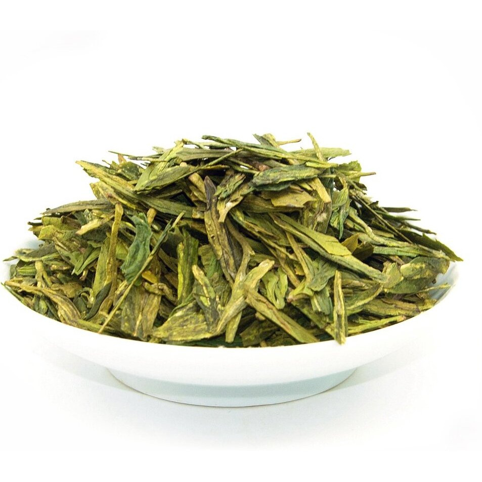 Chawuwarmsun [B] Longjing Green Tea,8.8Oz/250G,Chinese Dragon Well Green Tea Loose Leaf