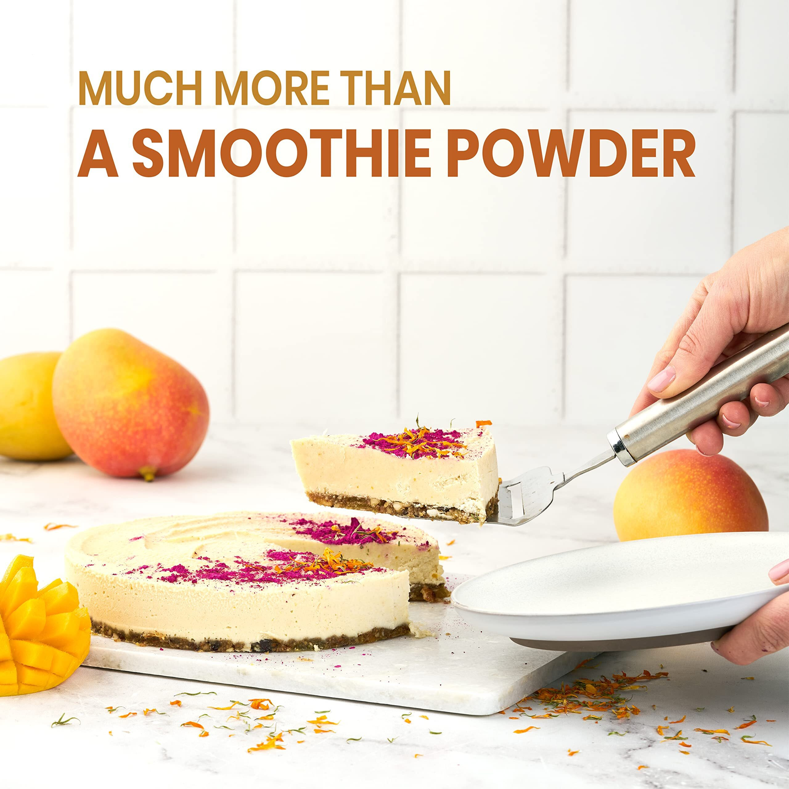 Jungle Powders Freeze Dried Mango Powder 5 Ounce Bag, Mango Extract For Baking No Sugar Added Dry Mango Powder Juice Additive Free Mangoes Whole Fruit Dried Mango Juice For Smoothie Flavoring