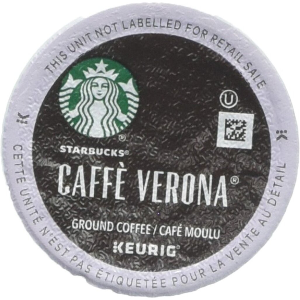 Starbucks Coffee K-Cup Pods, Caffe Verona, 32 Ct, Pack Of 3 (96 Pods Total)