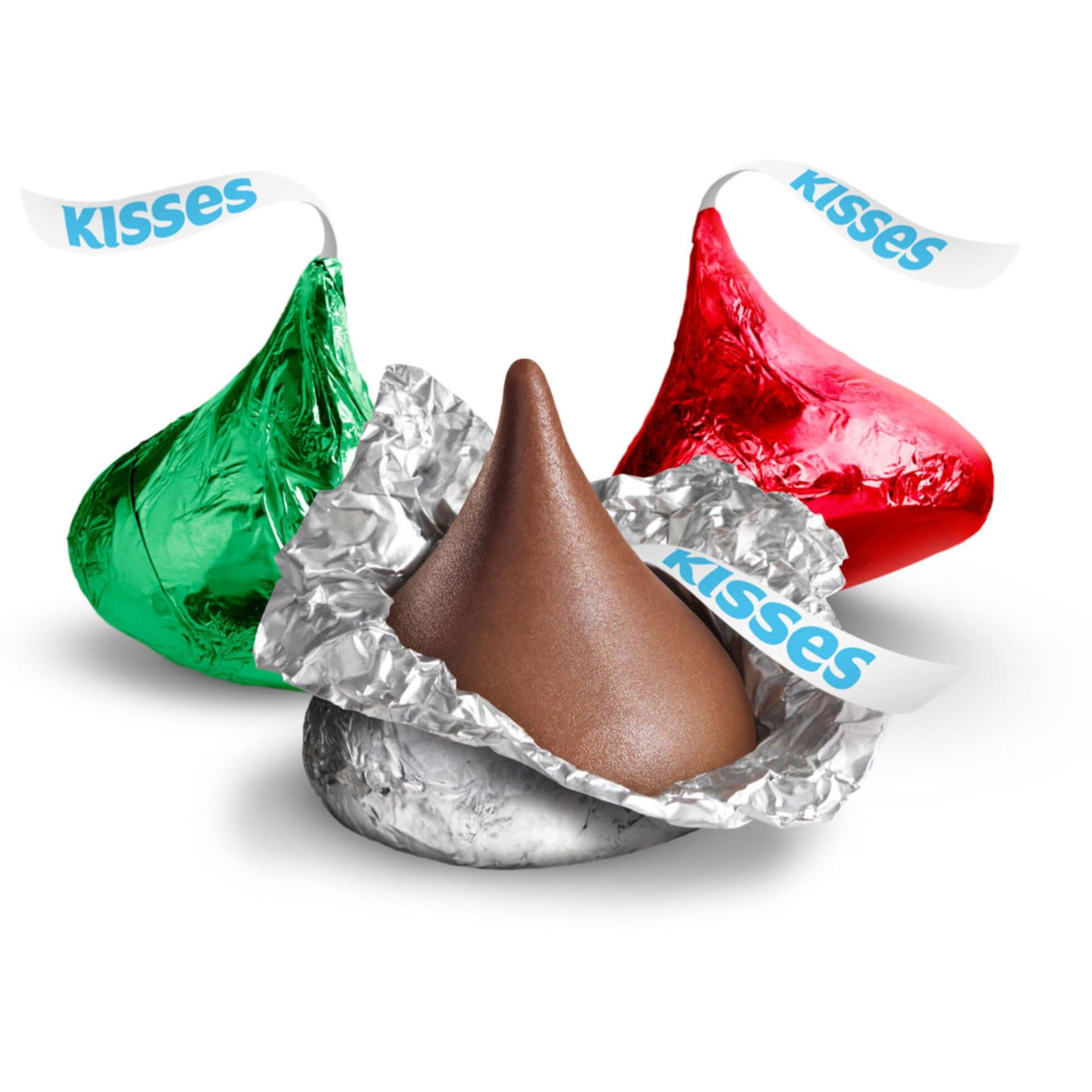 Hershey's Kisses Milk Chocolate, Christmas Candy Bag, 34.1 Oz