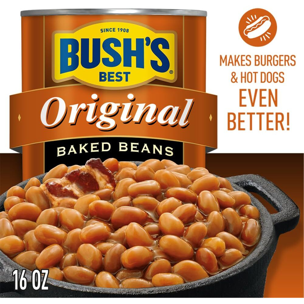 Bush's Best 16 Oz Original Baked Beans (Pack Of 12)
