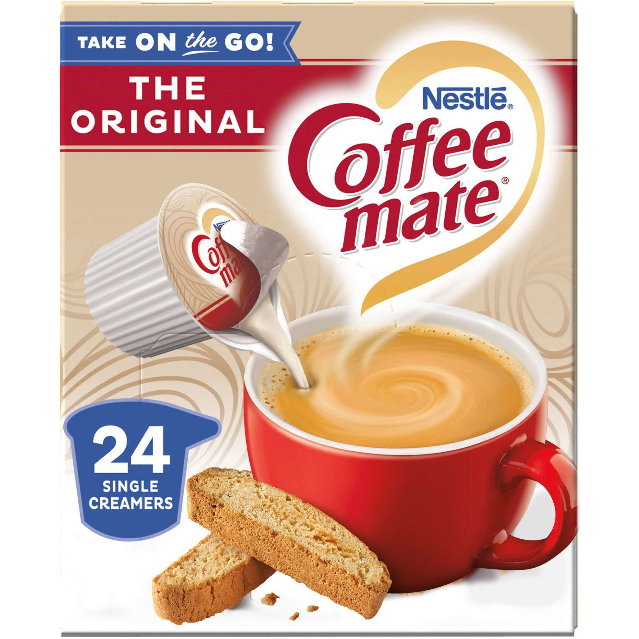 Nestle Coffee Mate Creamer Cups Gluten And Lactose Free Non Dairy 24 Count Pack
