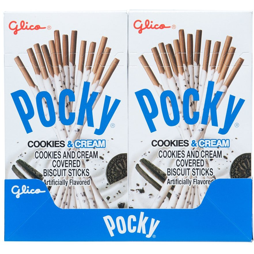 Pocky Biscuit Stick, Cookies And Cream, 2.47 Ounce (Pack Of 10)