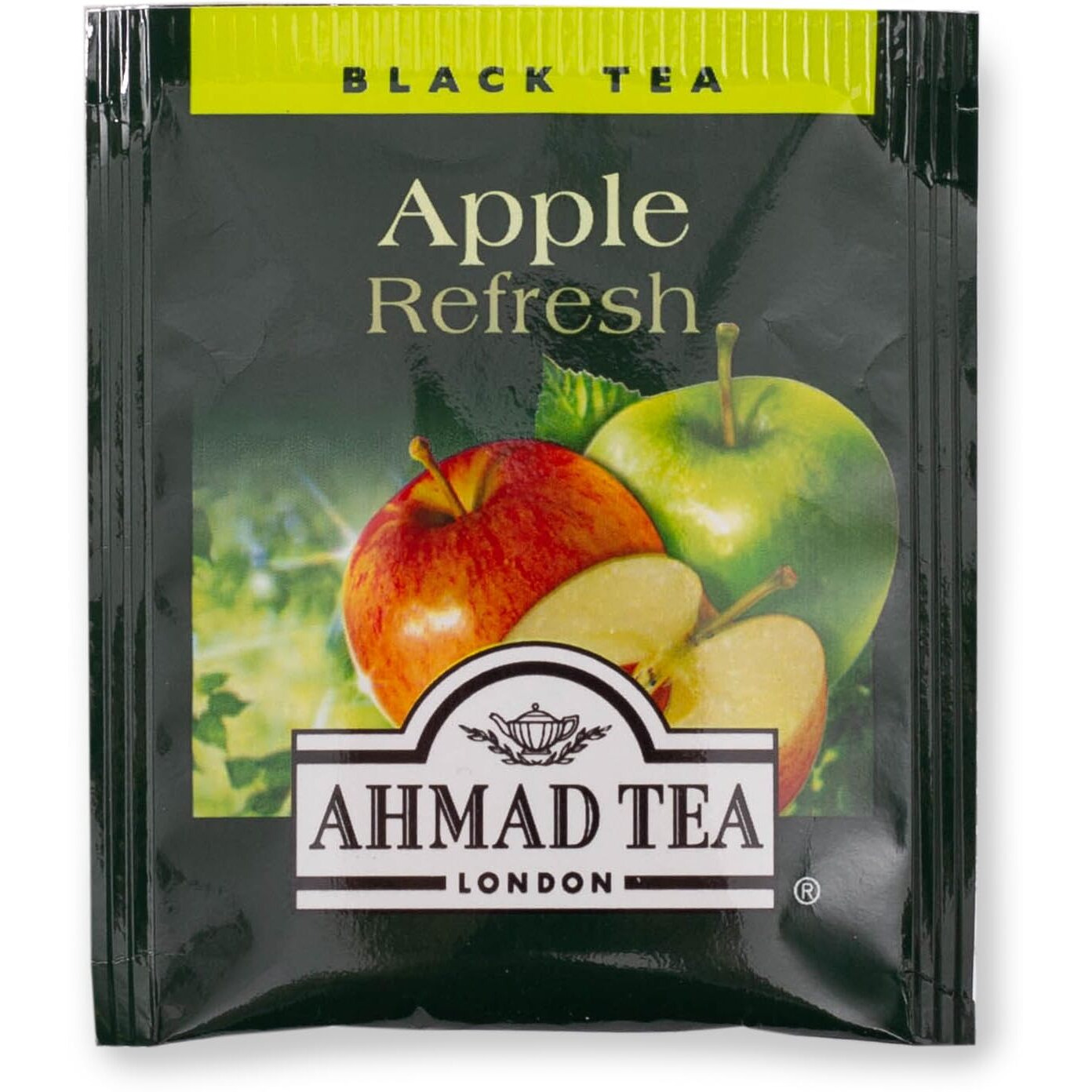 Ahmad Tea Black Tea, Apple Refresh Teabags, 20 Ct (Pack Of 6) - Caffeinated & Sugar-Free
