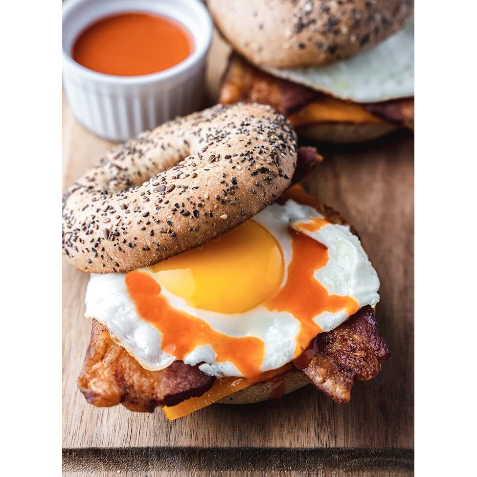 Hanks Heat Hot Sauce By Hank Sauce - Habanero/Cayenne Pepper Blend Infused With Fresh Garlic & Basil - Multipurpose Craft Hot Sauce - Gluten Free, Vegan - 8.5 Fl Oz (Pack Of 1)