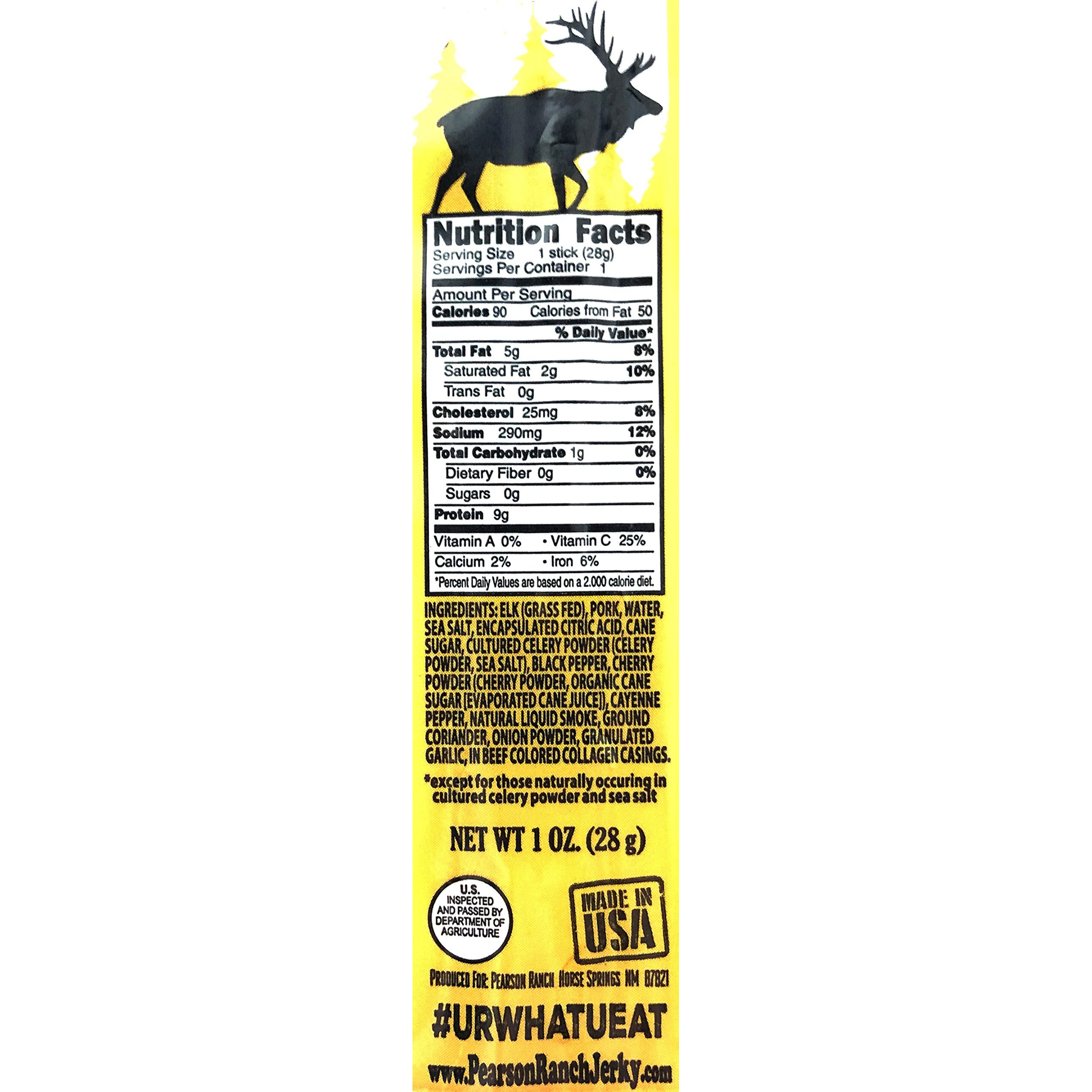 Pearson Ranch Since 1959 Assorted Game Meat Sticks Variety Pack Of 24 (1Oz Sticks) Elk, Buffalo, Venison, Wild Boar - Low-Carb, Gluten-Free, High-Protein, Paleo And Keto Friendly Jerky Sticks