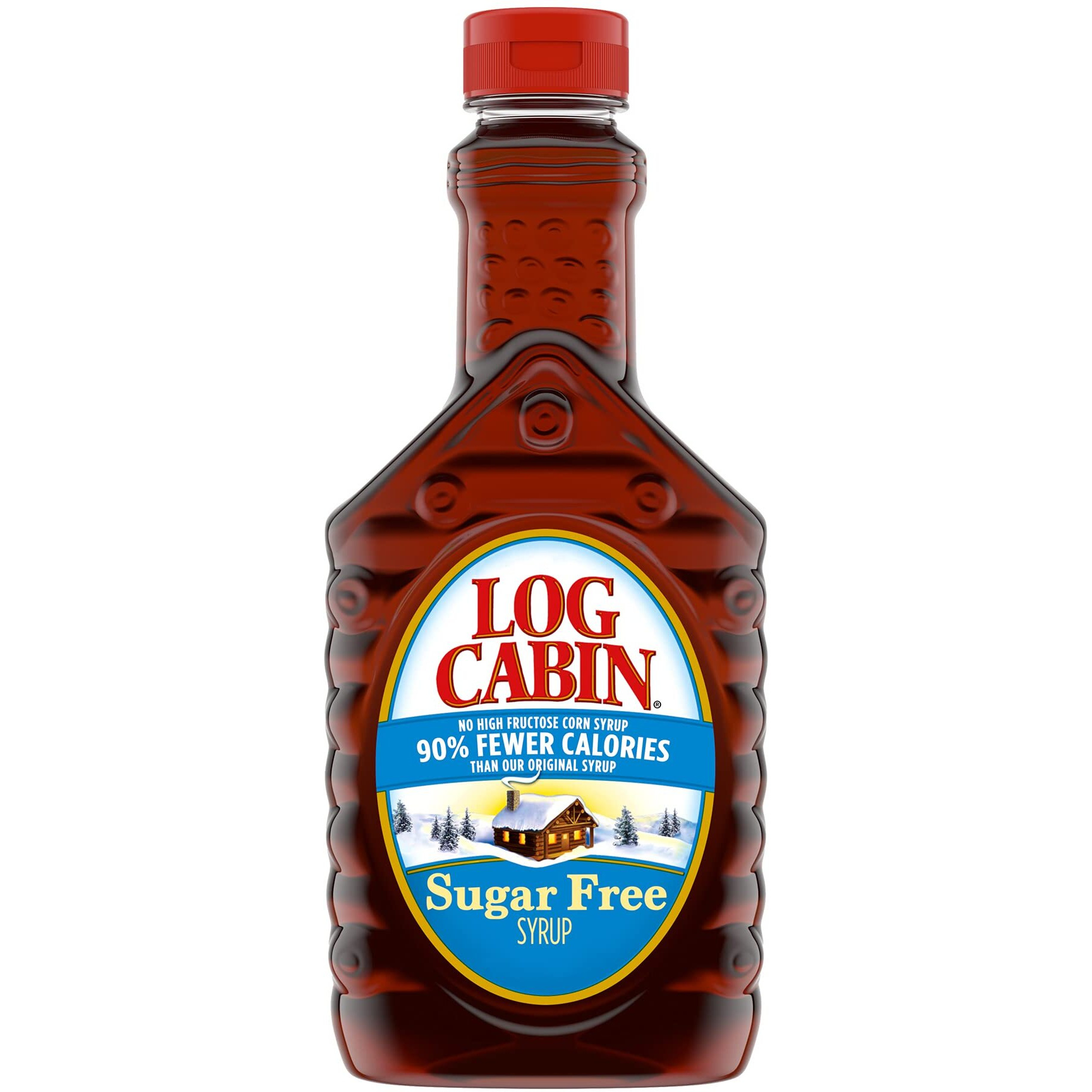 Log Cabin Sugar Free Syrup, 12 Fl Oz (Pack Of 12)