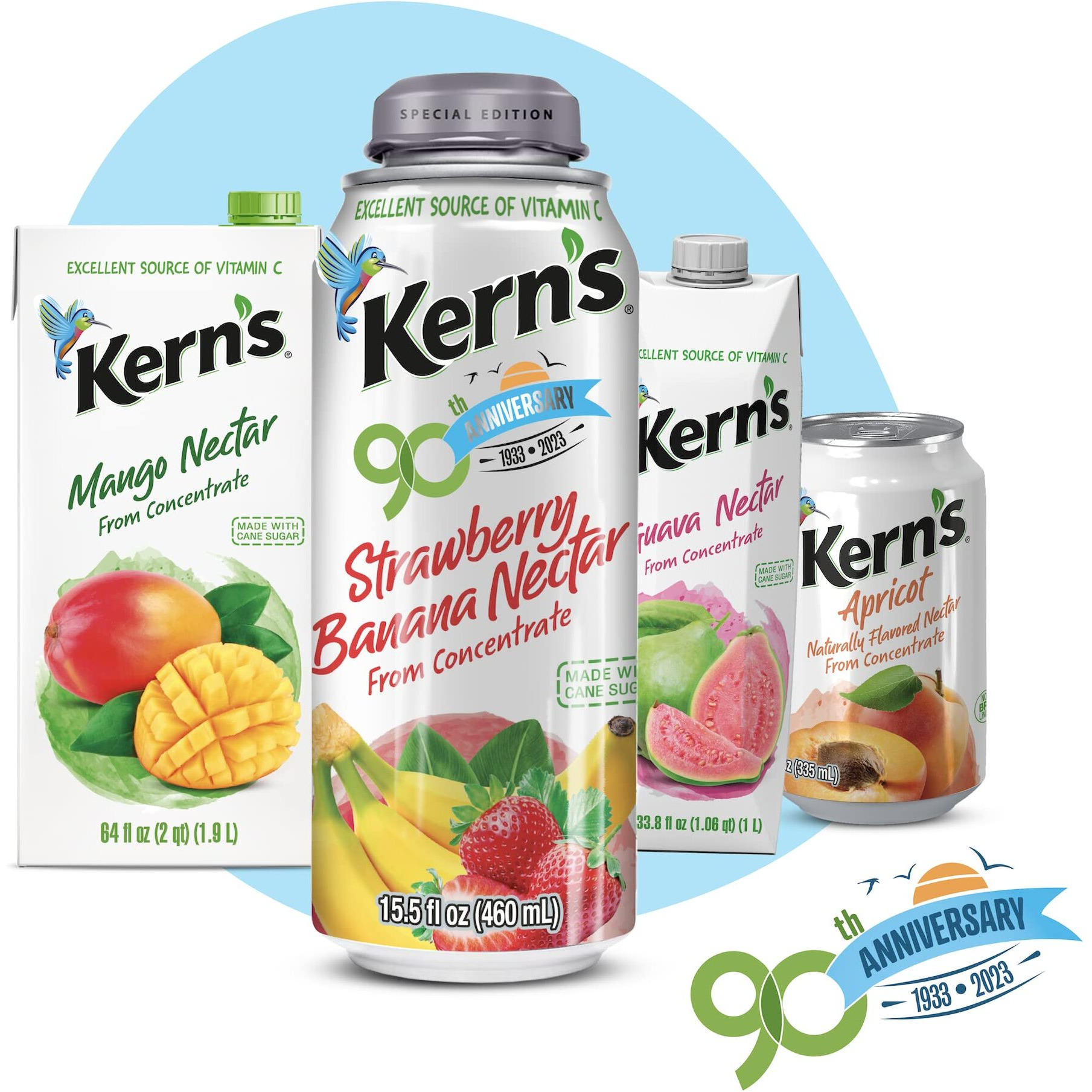 Kern's Guava Nectar, 11.3 Fl Oz (Pack Of 24)