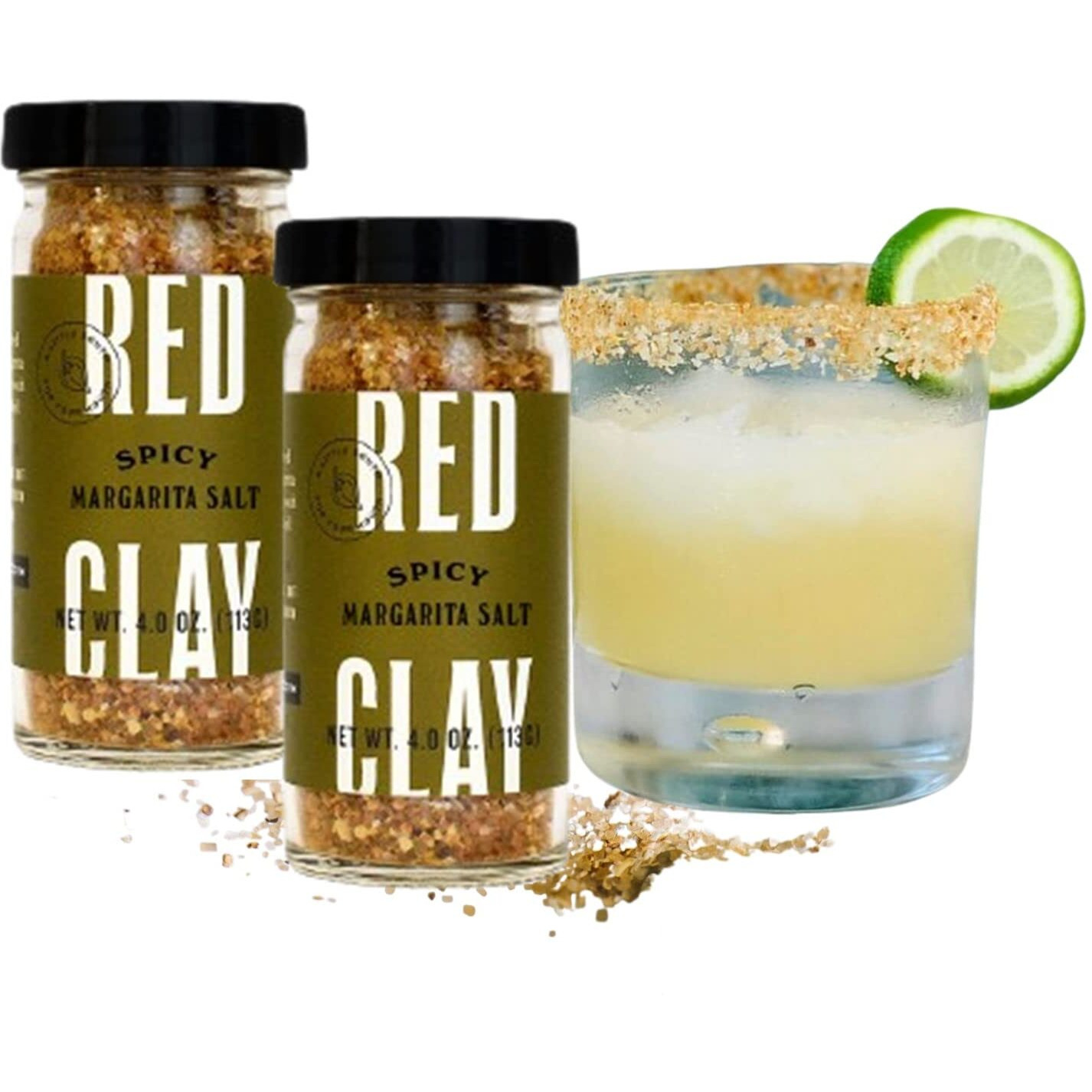 Red Clay Spicy Margarita Salt, 4 Ounce (Pack Of 2)