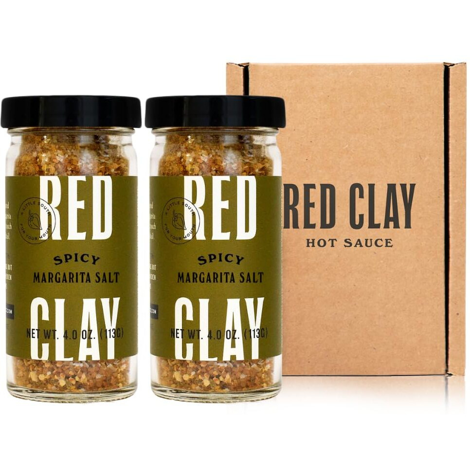 Red Clay Spicy Margarita Salt, 4 Ounce (Pack Of 2)