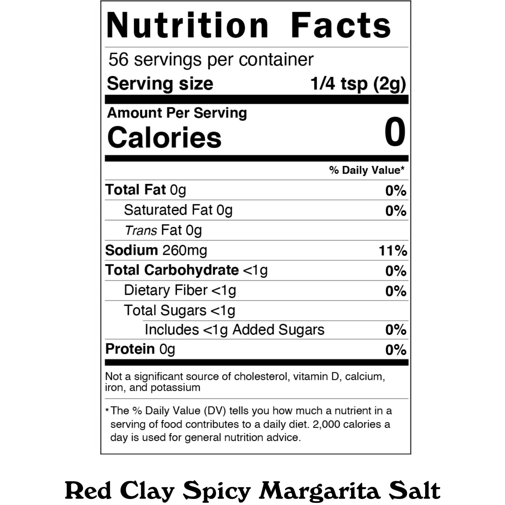 Red Clay Spicy Margarita Salt, 4 Ounce (Pack Of 2)