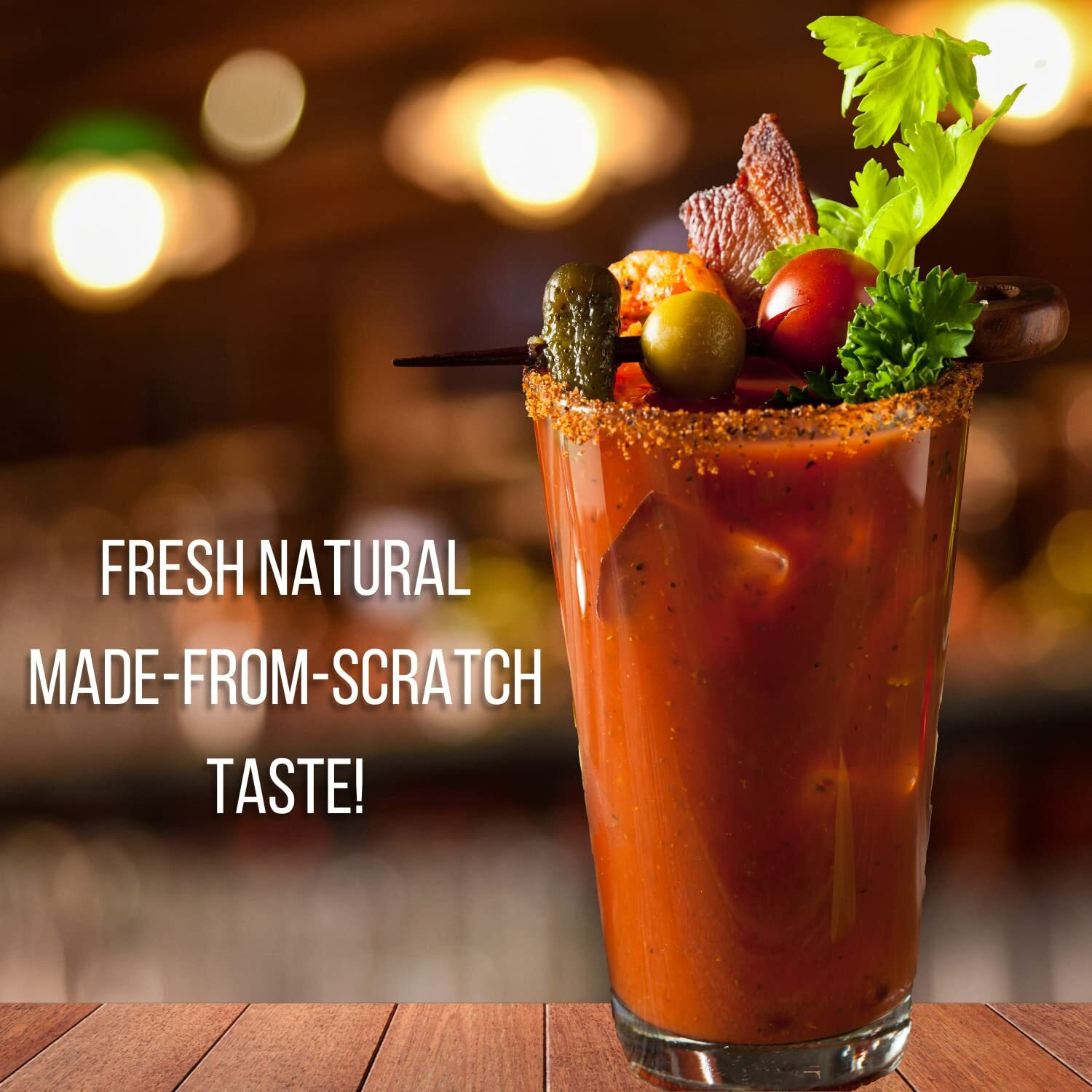 Spooky Dill Pickle Bloody Mary Mix - Made With All Premium Natural Ingredients - No Artificial Color Or Flavor - No Preservative, No Msg, Low Carb, Low Calorie, & Gluten Free - 32 Oz (Pack Of 2)