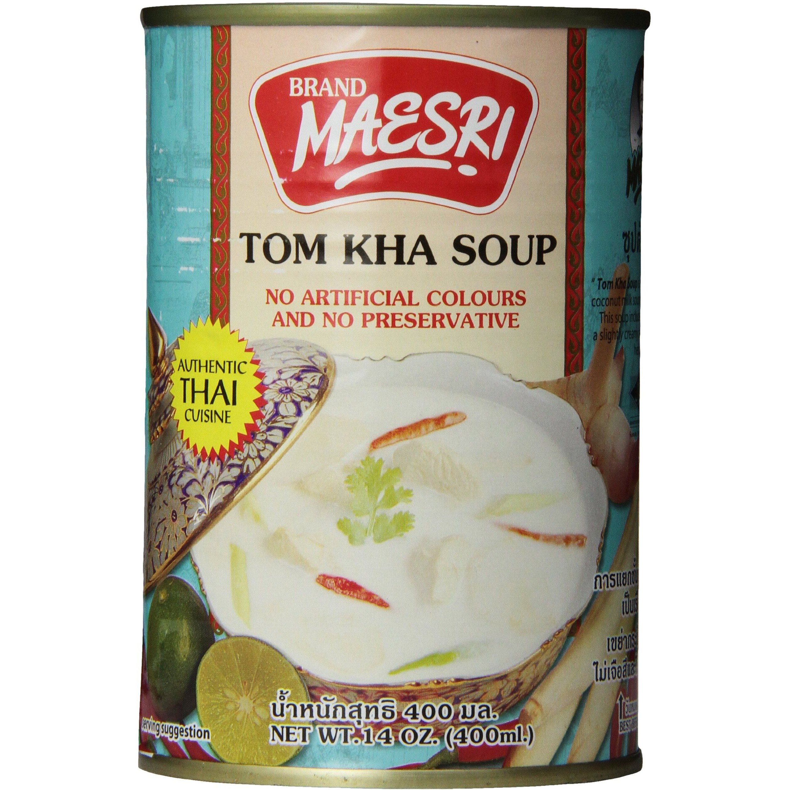 Maesri Tom Kha Soup, 14 Ounce (Pack Of 12)