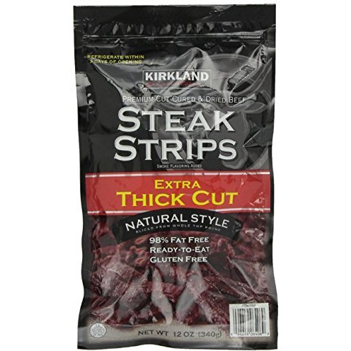 Kirkland Signature Steak Strips Extra Thick Cut, 24 Ounce