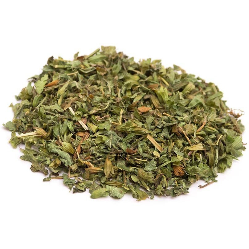 Biokoma Pure And Organic Lemon Balm (Melissae Folium) Dried Leaves 50G (1.76Oz) In Resealable Moisture Proof Pouch, Usda Certified Organic - Herbal Tea, No Additives, No Preservatives, No Gmo, Kosher