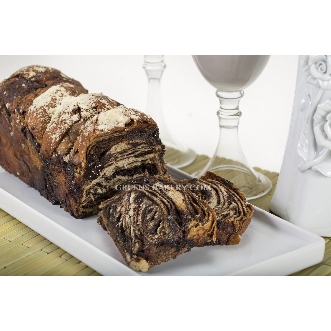 Green's Bakery Kosher Chocolate Babka - 24 Oz