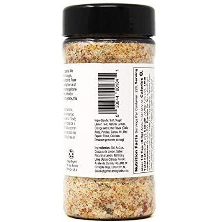 Badia Citrus Salt, Gluten Free, 7 Ounces (Pack Of 6)