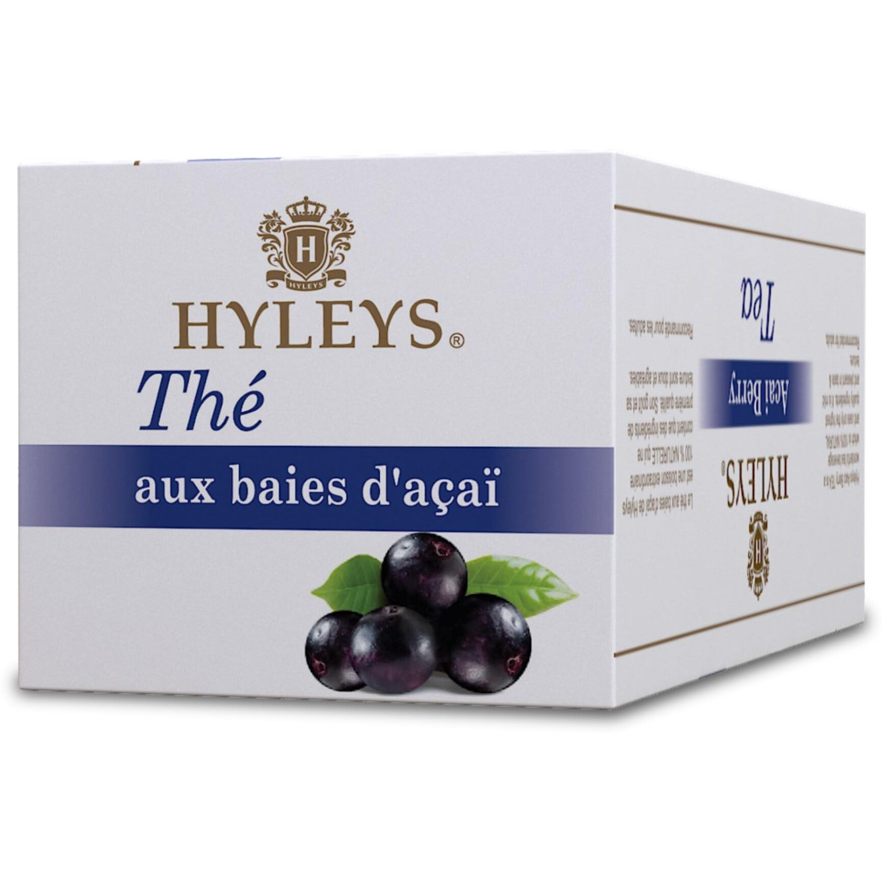 Hyleys Acai Berry Senna Green Tea - Natural Gentle Laxative For Constipation Relief - 25 Tea Bags