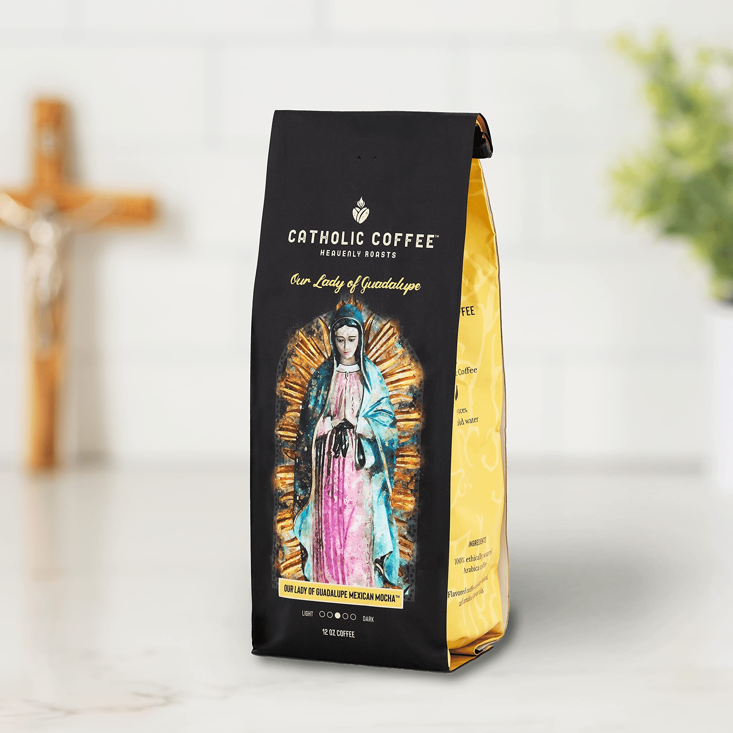 Our Lady Of Guadalupe Mexican Spiced Chocolate Flavor Coffee (Ground) 12 Ounces