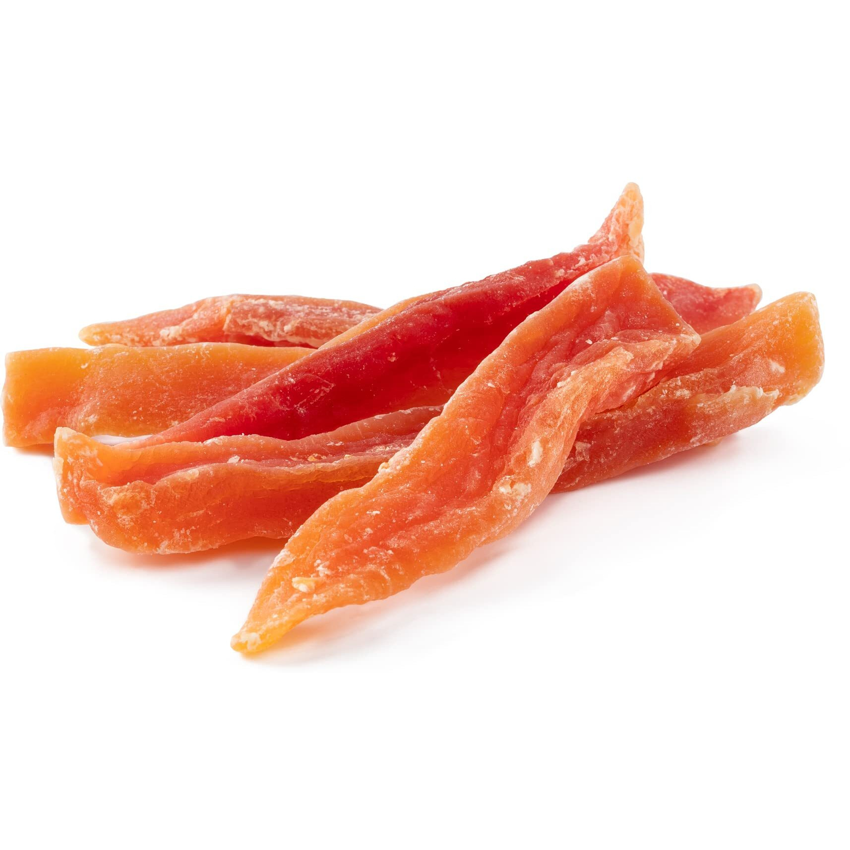 Nuts U.S. - Dried Papaya Spears (Unsulphured) | Low Sugar. Lightly Sugar Coated | No Color Added | Packed In A Resealable Bag (4 Lbs)