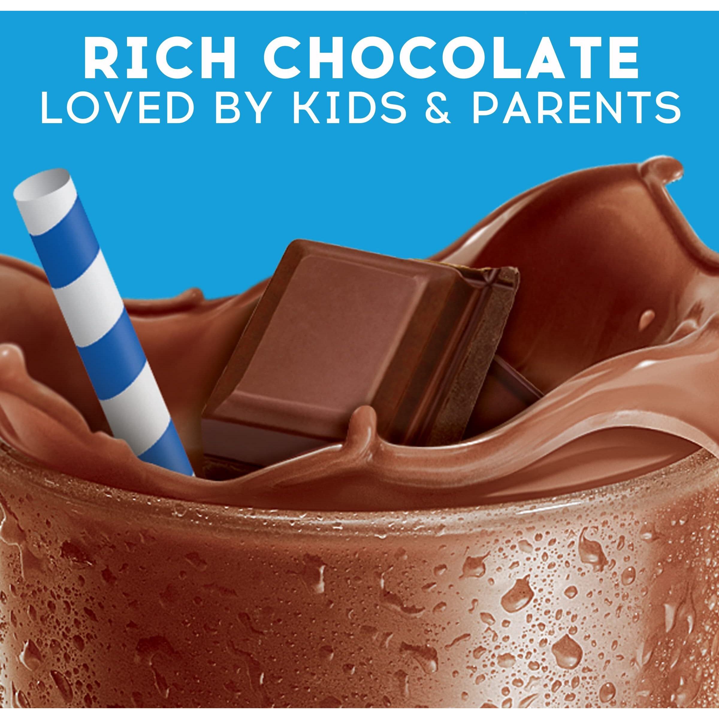 Ovaltine Rich Chocolate Milk Mix 18 Oz. Canister (Pack Of 4)