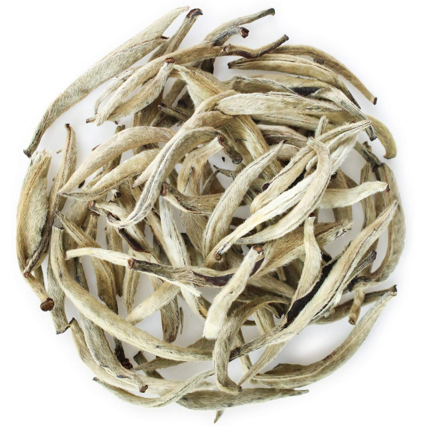 Teabloom Organic White Silver Needle Loose Leaf Tea, Rare Usda Organic White Tea With Delicate Honeysuckle Notes, 2.12 Oz/60 G Canister Makes 35-50 Cups